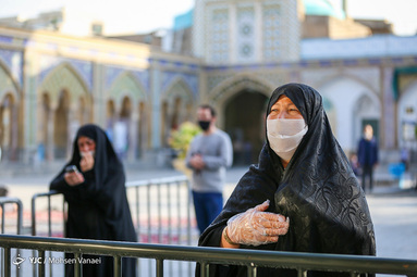 بازگشایی صحن‌های حرم مطهر حضرت عبدالعظیم(ع)