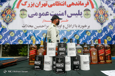 نخستین مرحله از طرح اقتدار پلیس با رویکرد برخورد با اراذل و مزاحمین نوامیس و استفاده کنندگان غیرمجاز از سلاح و فروشندگان مشروبات الکی 
