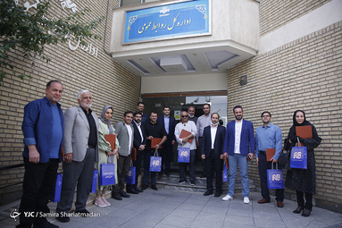 نشست خبری بچه مهندس ۳  با حضور علی غفاری کارگردان، حسن وارسته نویسنده و بازیگرانی همچون روزبه حصاری، سعید کریمی، کاوه سماک باشی، شیوا خسرومهر، مهشید جوادی و محمود خسرومنش