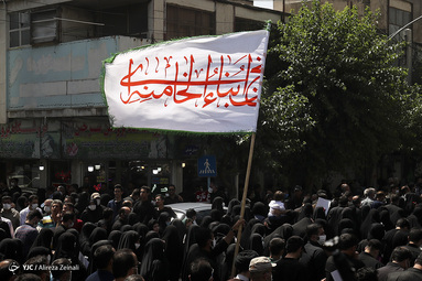 تشییع پیکر مطهر شهید جواد الله‌کرم
