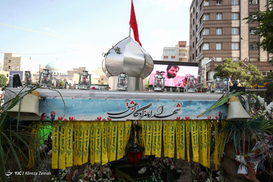 تشییع پیکر مطهر شهید جواد الله‌کرم
