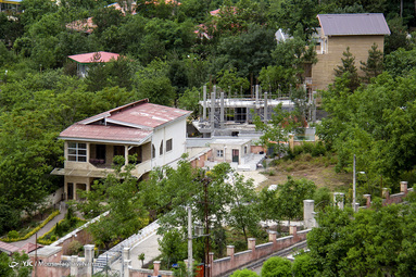 ساخت و سازهای بی رویه در گردنه حیران‎