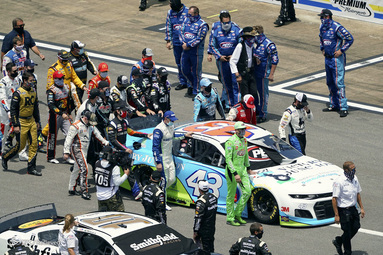 رانندگان ناسکار در Talladega، آلباما