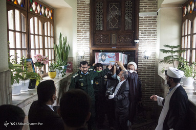 تشییع پیکر شهدای  آزادسازی خانطومان سعید کمالی و علی جمشیدی در ساری‎
