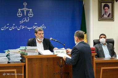 پنجمین جلسه دادگاه رسیدگی به اتهامات جدید عباس ایروانی و ۵ متهم دیگر در شعبه چهارم دادگاه ویژه رسیدگی به جرایم اخلال گران و مفسدان اقتصادی به ریاست قاضی صلواتی