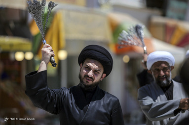 دسته عزاداری شهادت امام جواد (ع) در قم