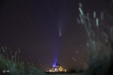آسمان شب فرانسه