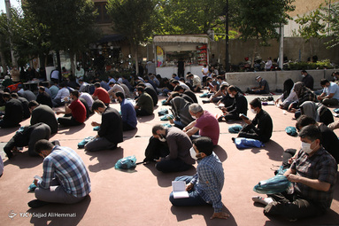 برگزاری مراسم دعای عرفه - حسینیه عشاق الحسین (ع)