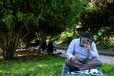 برگزاری مراسم دعای عرفه - مسجد دانشگاه تهران
