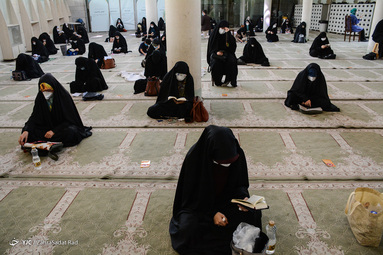 برگزاری مراسم دعای عرفه - مسجد دانشگاه تهران