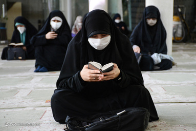 برگزاری مراسم دعای عرفه - مسجد دانشگاه تهران