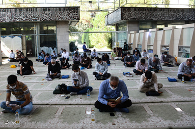 برگزاری مراسم دعای عرفه - مسجد دانشگاه تهران
