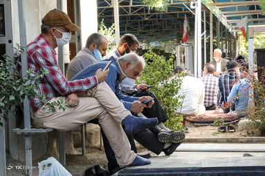 برگزاری مراسم دعای عرفه -  گلزار شهدای بهشت زهرا
