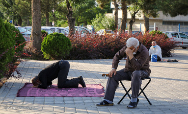 برگزاری مراسم دعای عرفه -  گلزار شهدای بهشت زهرا