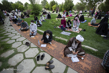 برگزاری مراسم دعای عرفه - همدان