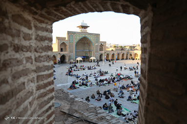برگزاری مراسم دعای عرفه - مصلی قزوین