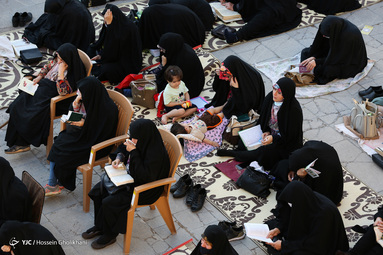برگزاری مراسم دعای عرفه - مصلی قزوین