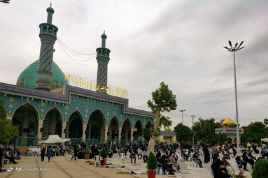 برگزاری مراسم دعای عرفه - امامزاده عبدالله گرگان