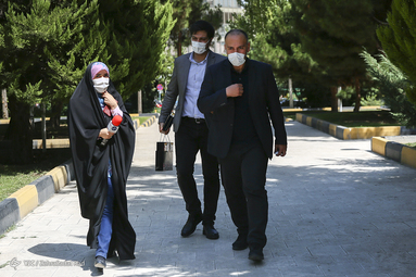بازدید محسن رضوانی رئیس فدراسیون شنا از باشگاه خبرنگاران جوان