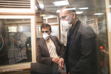 بازدید محسن رضوانی رئیس فدراسیون شنا از باشگاه خبرنگاران جوان