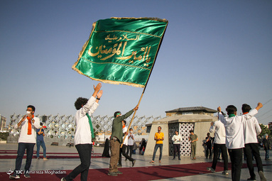 پویش ملی مائده غدیر ، پخت غذا برای اطعام ۲۰ هزار نفر در میدان امام حسین (ع)