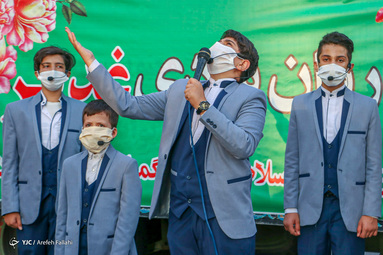 کارناوال شادی عید غدیر در خیابان های تهران