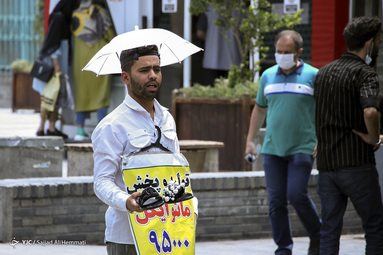 گرمای هوا - تهران