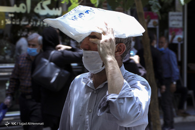 گرمای هوا - تهران
