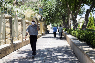 گرمای هوا - شیراز