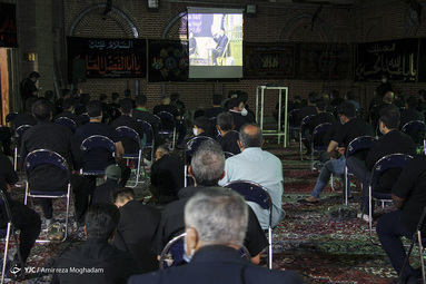 طشت گذاری مسجد مرکزی اردبیلی‌ها