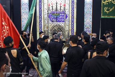 طشت گذاری مسجد مرکزی اردبیلی‌ها