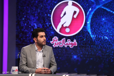 رضا شاه منصوری، وکیل فدراسیون فوتبال در برنامه فوتبال برتر مسعود طاهری جعفری، بازرس کل ورزش و امور جوانان سازمان بازرسی کل کشور