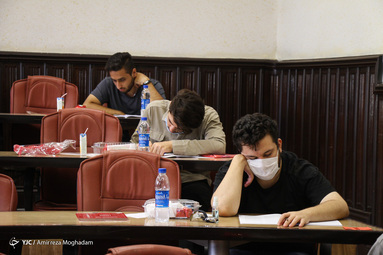 دومین روز برگزاری آزمون سراسری ۹۹ - دانشگاه جنگ