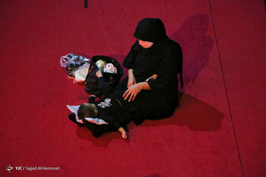سوگواری اباعبدالله الحسین(ع) در شب اول محرم - امام زاده صالح تجریش