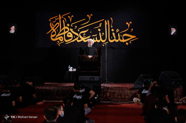 مراسم عزاداری شب دوم محرم - هیئت عبدالله بن الحسن (ع) تهران 