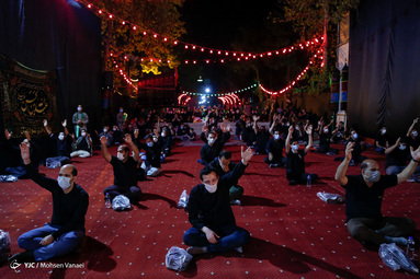 مراسم عزاداری شب دوم محرم - هیئت عبدالله بن الحسن (ع) تهران 