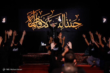 مراسم عزاداری شب دوم محرم - هیئت عبدالله بن الحسن (ع) تهران 