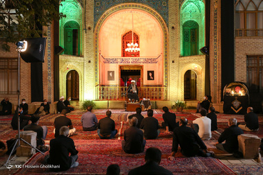مراسم عزاداری شب دوم محرم - امام زاده حسین قزوین