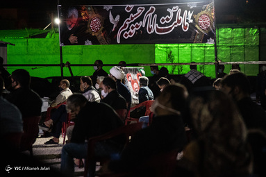 مراسم عزاداری شب پنجم محرم - تکیه حضرت ابوالفضل (ع) بوشهر