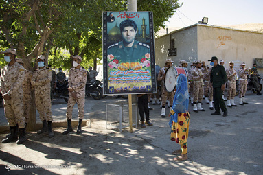 تشیع شهید محمدجواد حسین دوست - شیراز