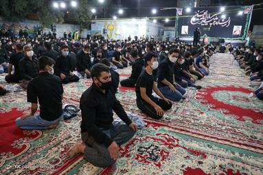 مراسم شب تاسوعای حسینی افعانستانی های مقیم مشهد