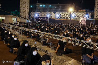 مراسم عزاداری تاسوعای حسینی - میدان امام حسین