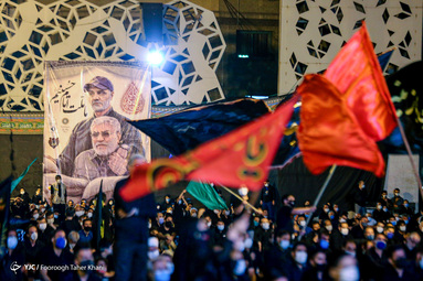 مراسم عزاداری تاسوعای حسینی - میدان امام حسین