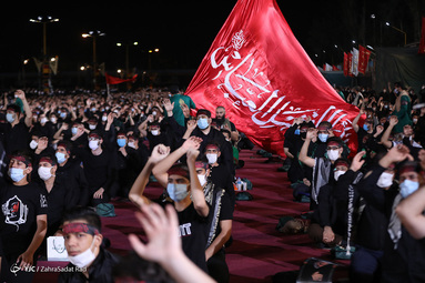 مراسم عزاداری شب عاشورای حسینی با یاد سردار دل‌ها - هیئت ریحانه‌الحسین