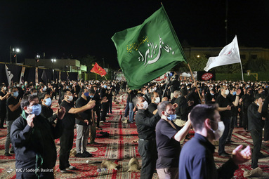 عزاداری شب عاشورا - هیئت فدائیان حسین (ع)