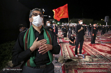 عزاداری شب عاشورا - هیئت فدائیان حسین (ع)