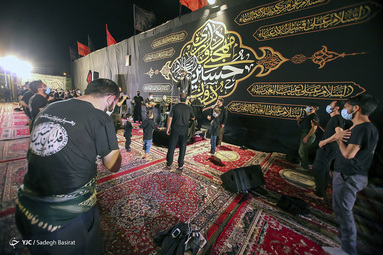عزاداری شب عاشورا - هیئت فدائیان حسین (ع)