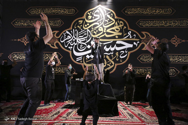 عزاداری شب عاشورا - هیئت فدائیان حسین (ع)
