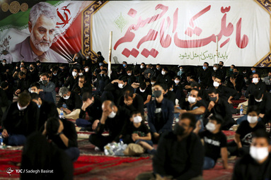 عزاداری شب عاشورا - هیئت فدائیان حسین (ع)