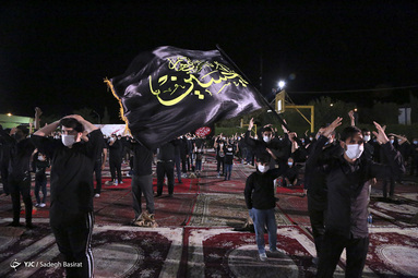 عزاداری شب عاشورا - هیئت فدائیان حسین (ع)